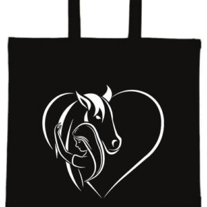 Horse love- Basic rövid fülű táska