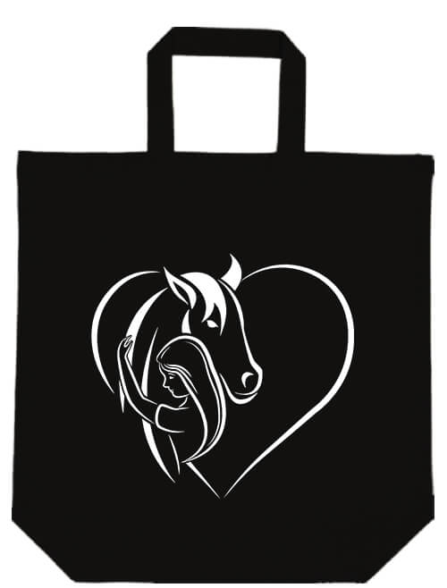 Horse love- Basic rövid fülű táska
