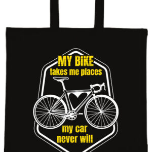 My bike takes me- Basic rövid fülű táska