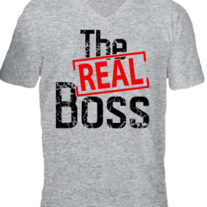 The real boss 1 – Férfi V nyakú póló