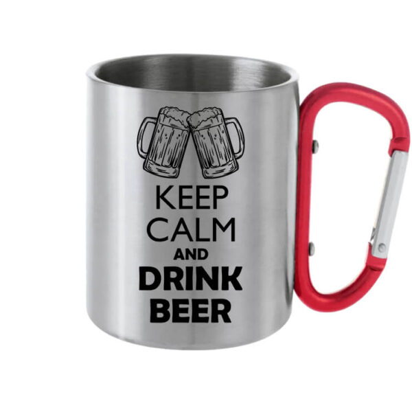 Keep calm beer sör - Karabineres bögre
