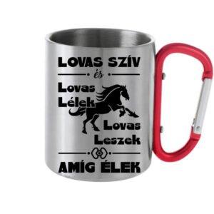 Lovas szív és lovas lélek – Karabineres bögre