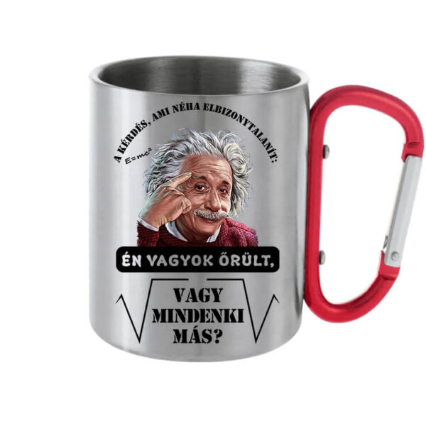 Mindenki őrült Einstein - Karabineres bögre