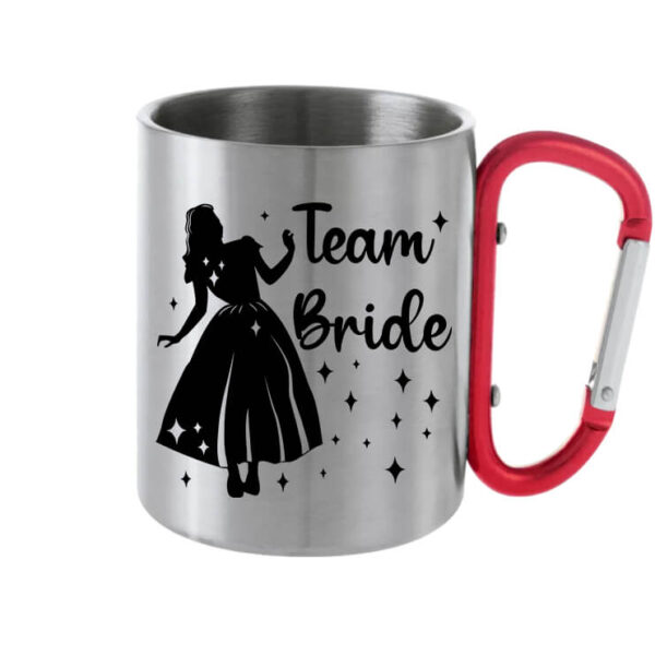 Team Bride Hercegnő lánybúcsú - Karabineres bögre