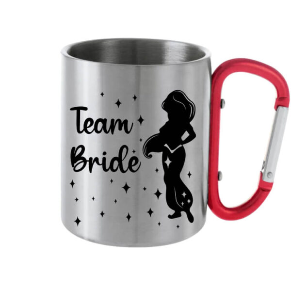 Team Bride Jázmin lánybúcsú - Karabineres bögre