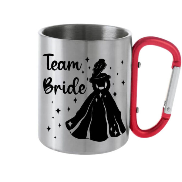 Team Bride Királynő lánybúcsú - Karabineres bögre