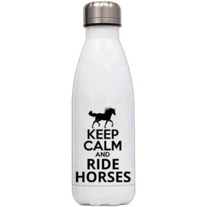 Keep calm and ride horses lovas – Kulacs