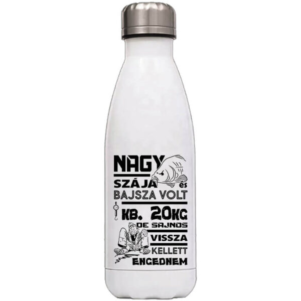 Nagy szája és bajsza volt horgászat - Kulacs