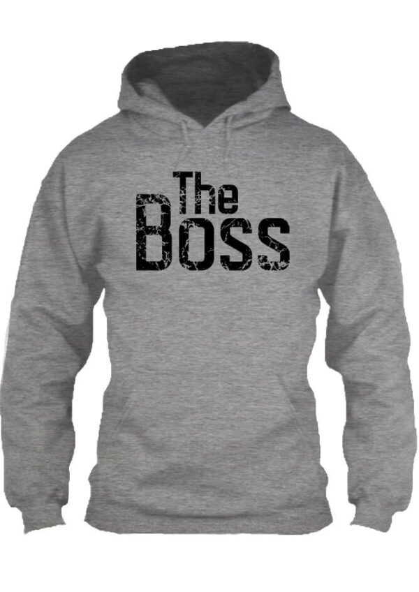 The boss 1 - Unisex kapucnis pulóver