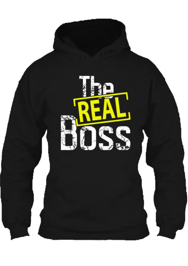 The real boss 1 - Unisex kapucnis pulóver