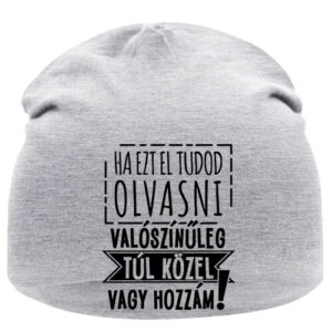 Túl közel vagy –  Sapka