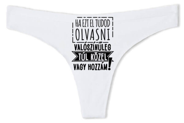 Túl közel vagy - Tanga