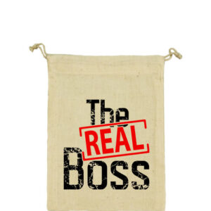 The real boss 1 – Vászonzacskó kicsi