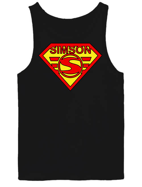 Super Simson – Férfi ujjatlan póló