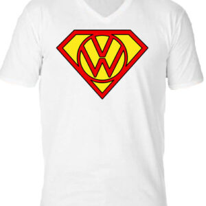 Super Volkswagen – Férfi V nyakú póló