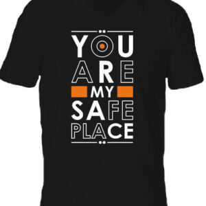 You are my safe place – Férfi V nyakú póló