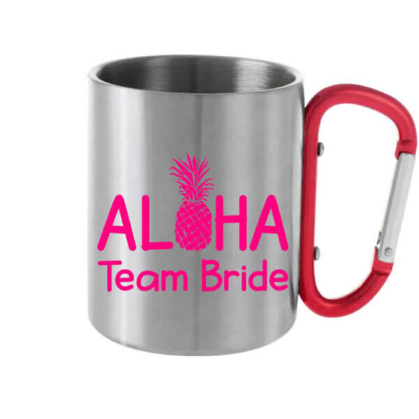 Aloha Team Bride - Karabineres bögre