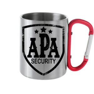 Apa security – Karabineres bögre