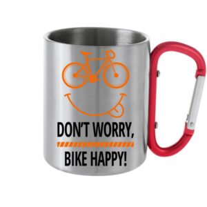 Don’t worry bike happy – Karabineres bögre
