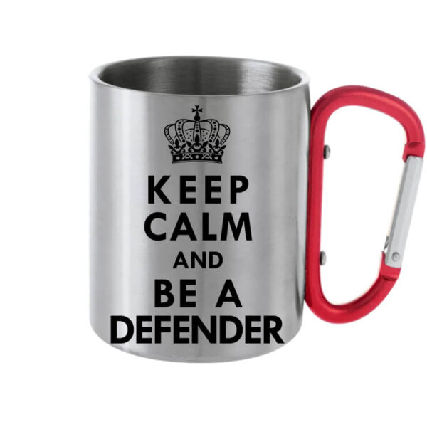 Keep calm defender - Karabineres bögre