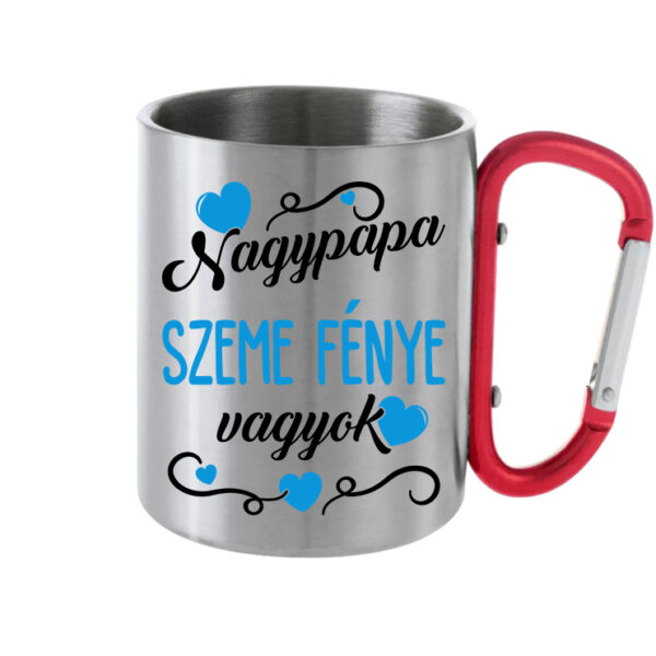 Nagypapa szeme fénye fiú - Karabineres bögre