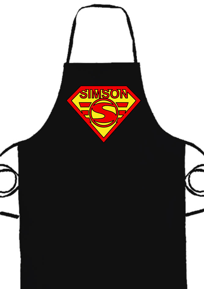 Super Simson- Prémium kötény