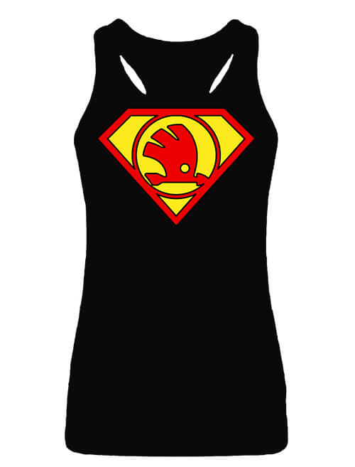Super Skoda – Női ujjatlan póló