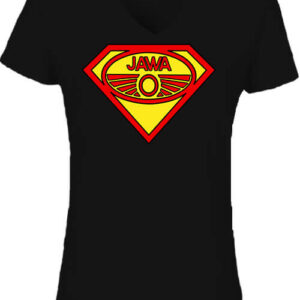 Super Jawa – Női V nyakú póló