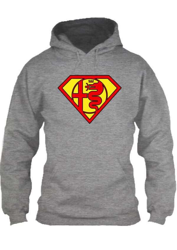 Super Alfa Romeo - Unisex kapucnis pulóver