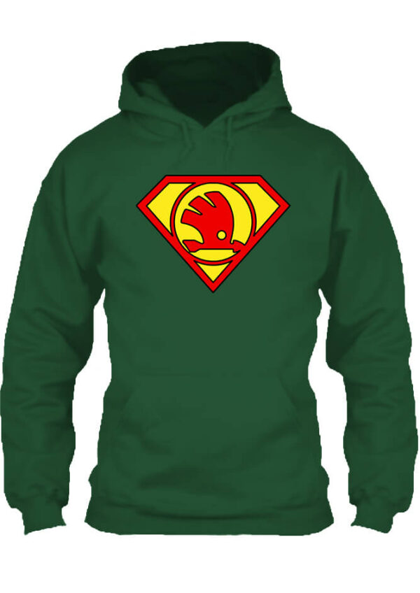 Super Skoda - Unisex kapucnis pulóver