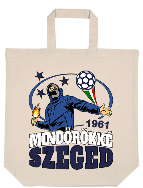 Mindörökké Szeged- Basic rövid fülű táska