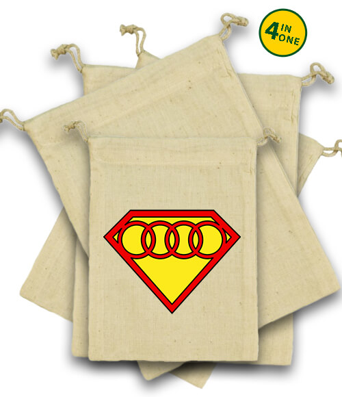 Super Audi – Vászonzacskó szett