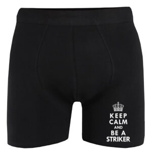 Keep calm striker – Férfi alsónadrág