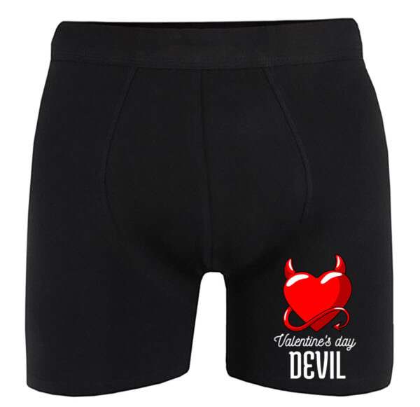 Valentine's day devil - Férfi alsónadrág