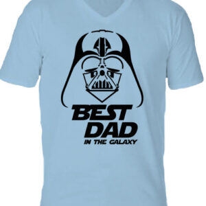 Best Dad in the Galaxy – Férfi V nyakú póló