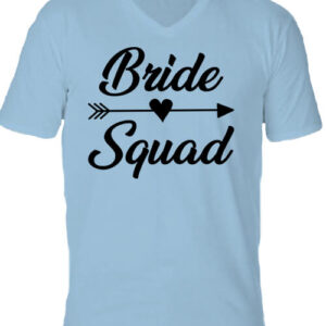 Bride Squad lánybúcsú – Férfi V nyakú póló
