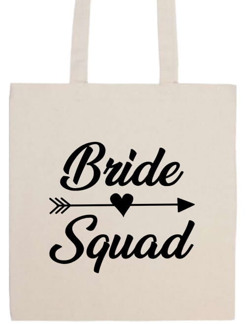 Bride Squad lánybúcsú- Prémium hosszú fülű táska