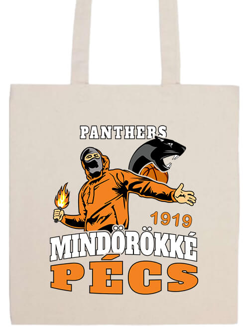 Mindörökké Pécsi Panthers- Basic hosszú fülű táska