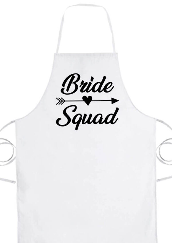 Bride Squad lánybúcsú- Prémium kötény