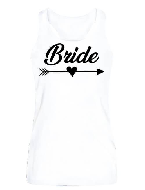 Bride lánybúcsú – Női ujjatlan póló