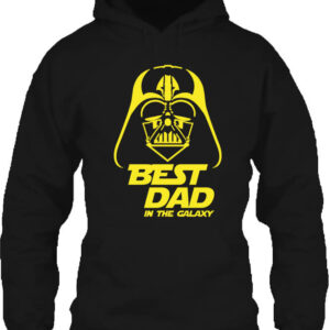 Best Dad in the Galaxy – Unisex kapucnis pulóver