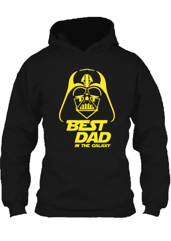 Best Dad in the Galaxy - Unisex kapucnis pulóver