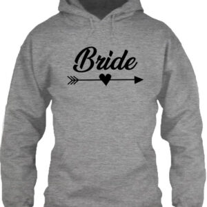 Bride lánybúcsú – Unisex kapucnis pulóver