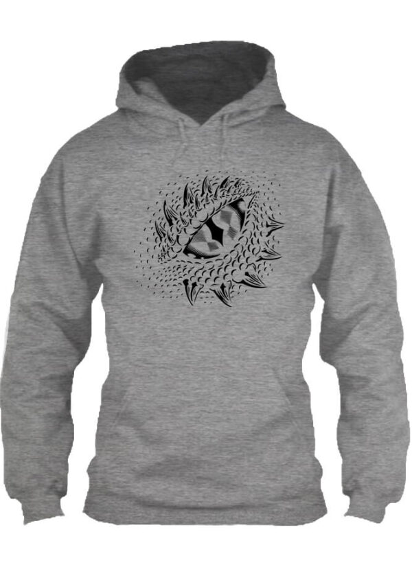 Sárkányszem - Unisex kapucnis pulóver