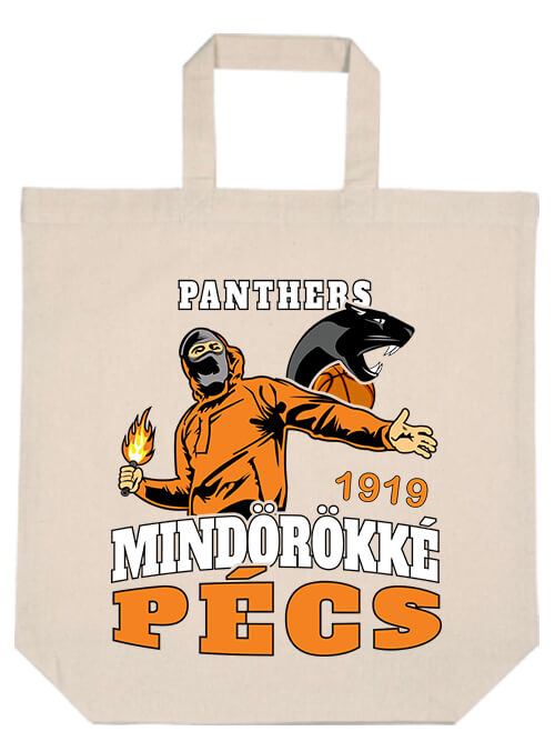 Mindörökké Pécsi Panthers- Basic rövid fülű táska