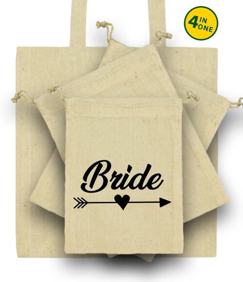 Bride lánybúcsú – Táska szett
