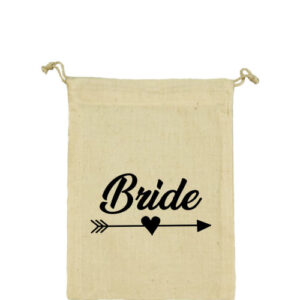 Bride lánybúcsú – Vászonzacskó kicsi