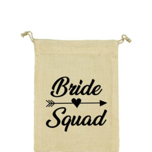 Bride Squad lánybúcsú – Vászonzacskó közepes