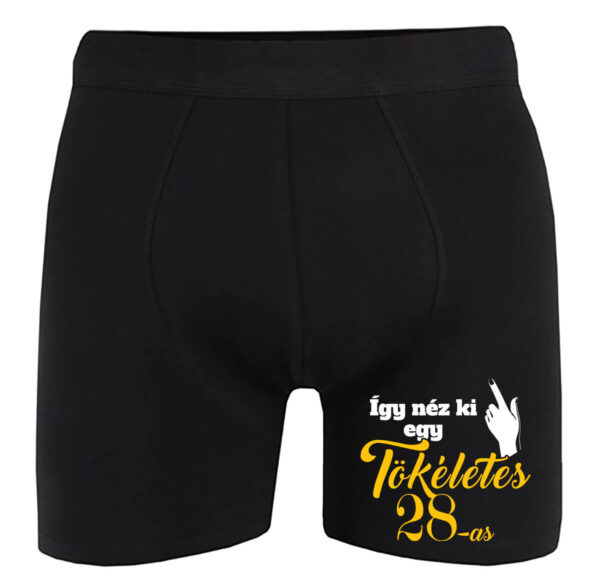 Így néz ki egy tökéletes megadott életkorral - Férfi alsónadrág