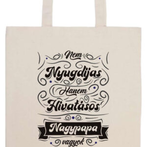 Hivatásos nagypapa- Prémium hosszú fülű táska